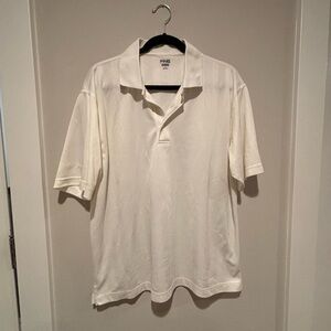 Ping Off-White Polo Shirt Large